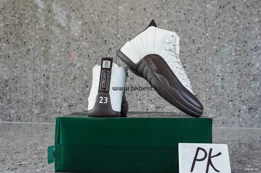 Jordan x GOD SoleFly and READY black 12 White SHIP Air Jordan MATERIALS TO PK RETAIL 0606